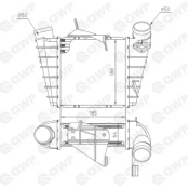 Intercooler, compresor WIC110 Qwp