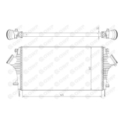 Intercooler, compresor WIC114 Qwp