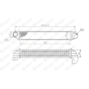 Intercooler, compresor WIC119 Qwp