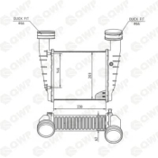 Intercooler, compresor WIC120 Qwp