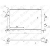 Radiator, racire motor WRA107 Qwp