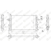 Radiator, racire motor WRA139 Qwp