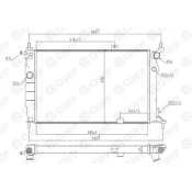 Radiator, racire motor WRA146 Qwp