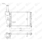 Radiator, racire motor WRA147 Qwp